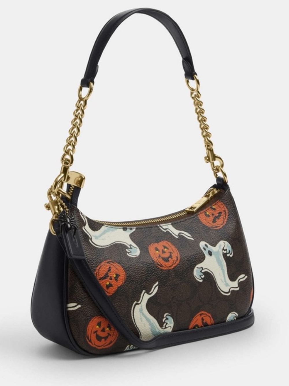 NWT Coach Teri Shoulder Bag in Halloween Print - Picture 2 of 7